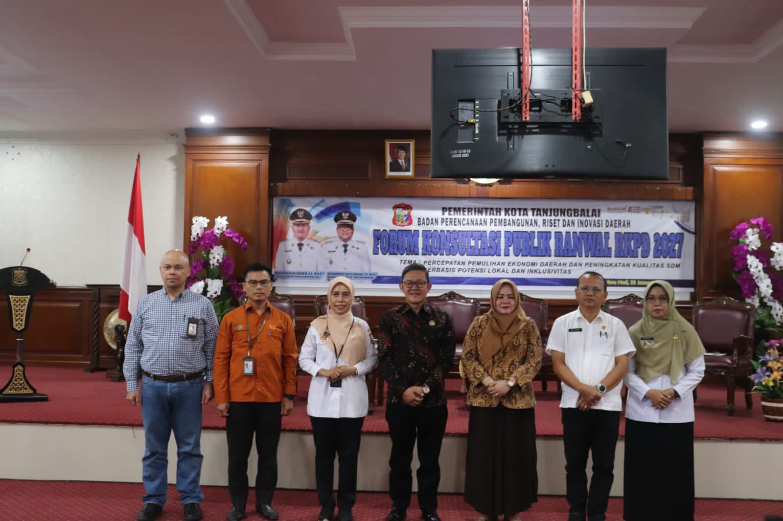 Pemko Tanjungbalai Gelar Konsultasi Publik Ranwal RKPD 2027, Fokus Percepatan Pemulihan Ekonomi Daerah, Pembangunan Berbasis Kebutuhan Masyarakat, Peningkatan SDM dan Strategi Inovasi Daerah
