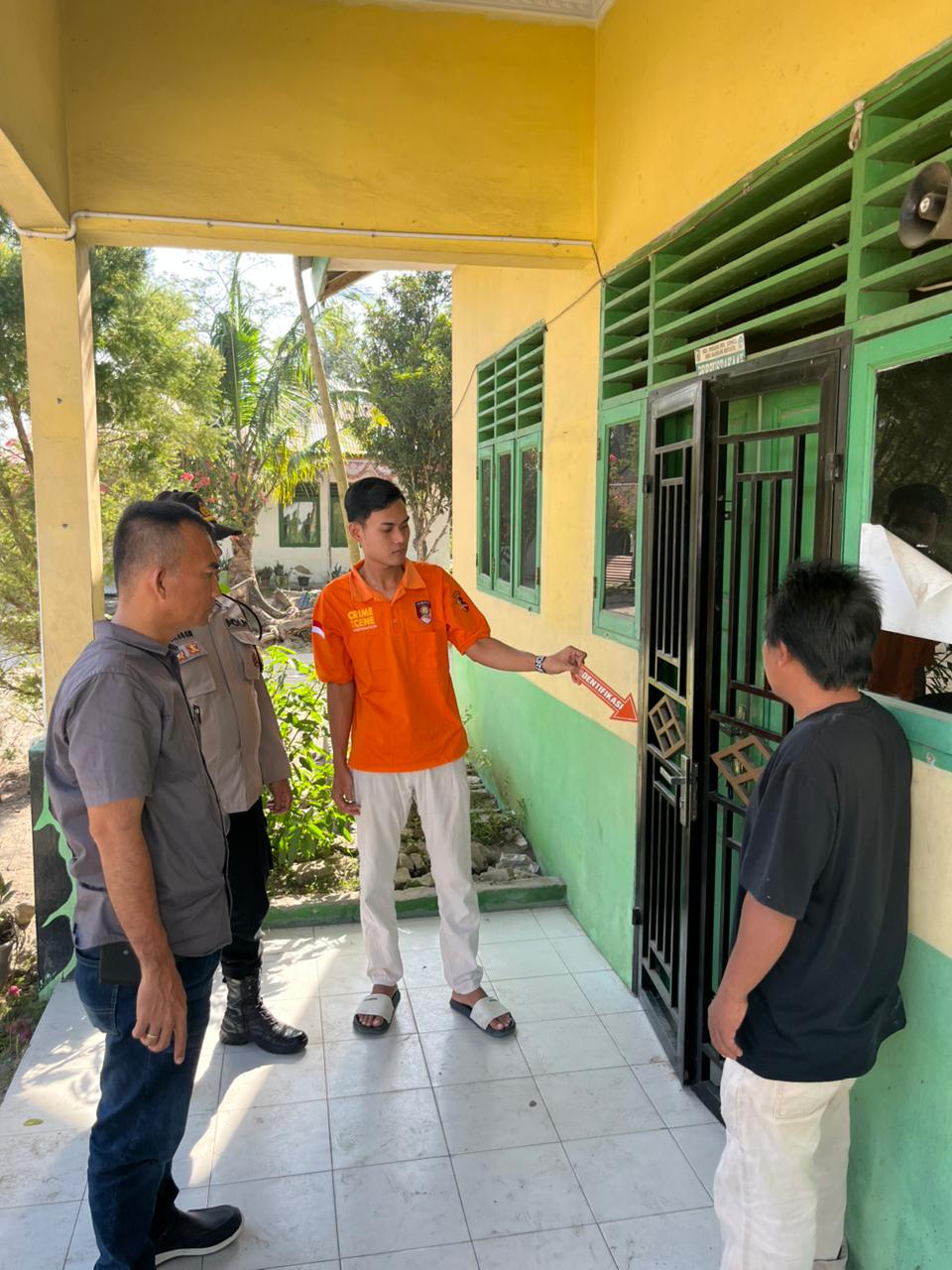 Gerak Cepat Sat Reskrim Polres Sergai Amankan Pelaku Bobol Sekolah