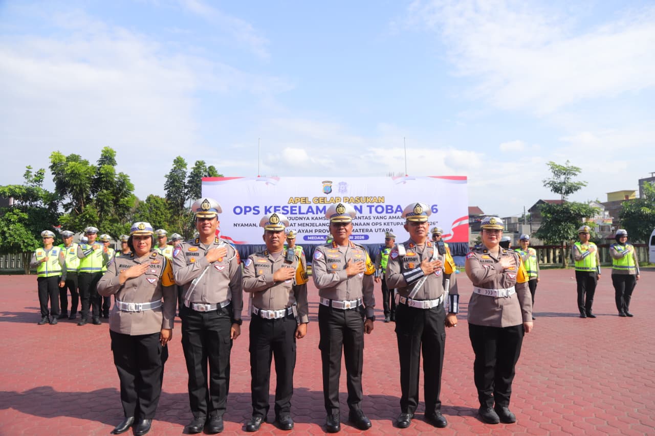 Ditlantas Polda Sumut Gelar Operasi Keselamatan Mulai 2 Februari Hingga 15 Februari 2026