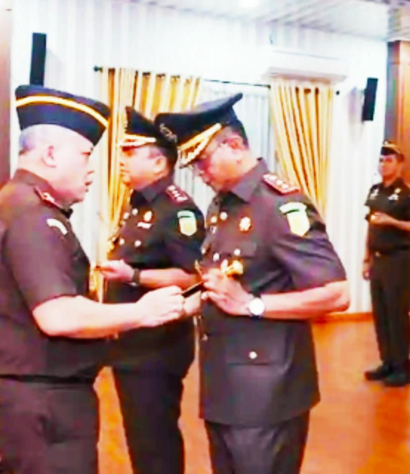 Kajati Sumatera Utara Lantik Kajari Deli Serdang dan Kajari Padang Lawas Tekankan Soal Integritas