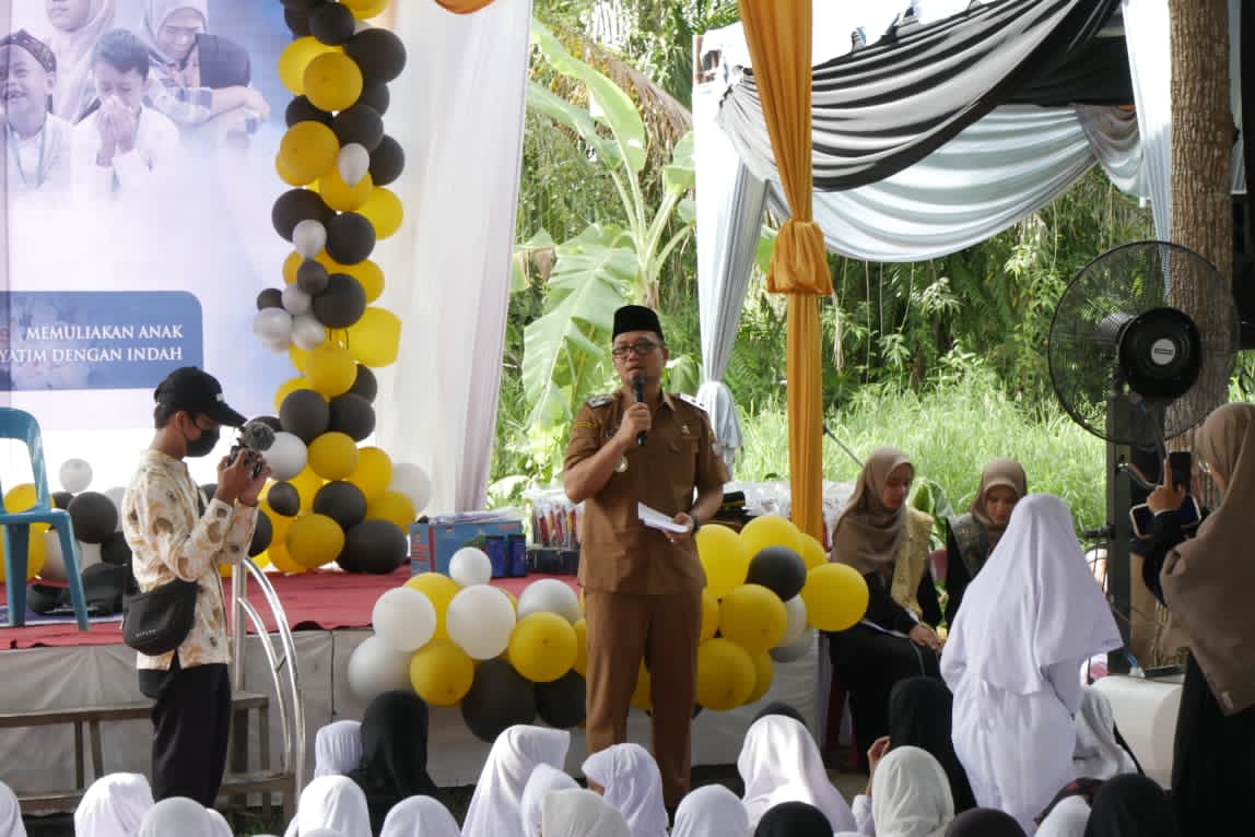 Wakil Walikota Tanjungbalai Hadiri Pemberian Santunan Anak Yatim dan Peresmian Panti Asuhan The Yatim Village Tanjungbalai