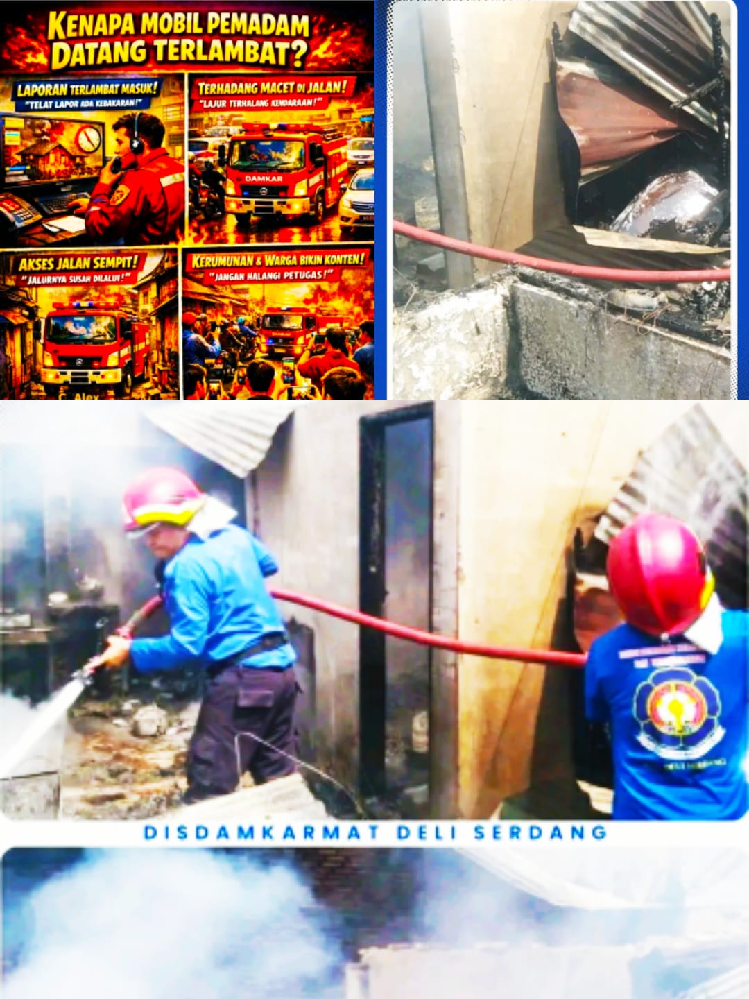 Tanggungjawab Sepenuhnya dan Suka Duka Petugas Pemadam Kebakaran di Lapangan