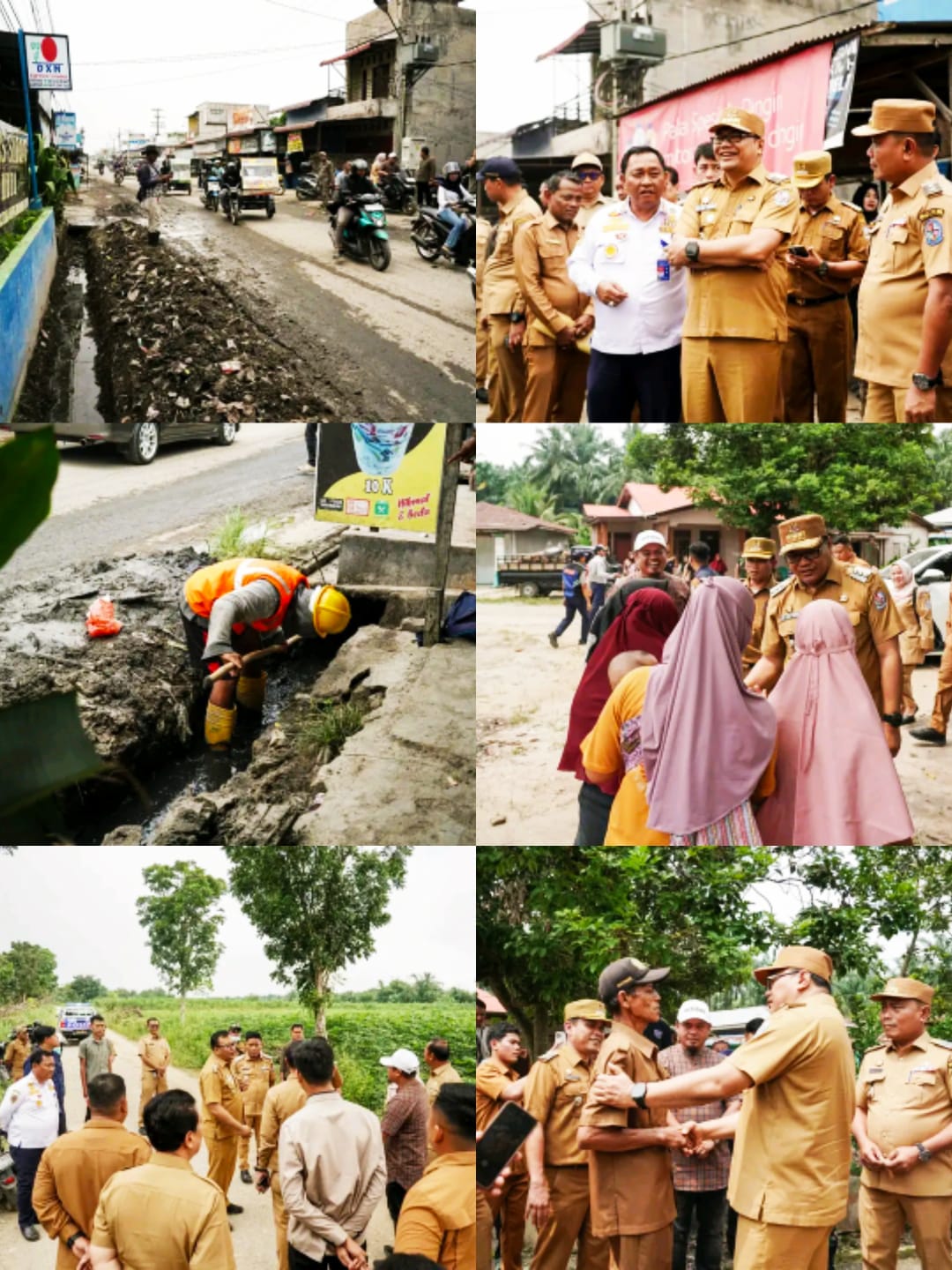 Bupati dan Wakil Bupati Deli Serdang Tinjau Langsung Jalan Limau Manis – Medan Sinembah