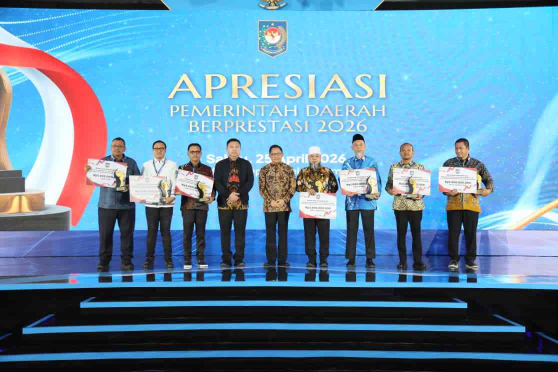 Kota Tanjungbalai Raih Juara 2 Terbaik Kategori Kota Penurunan Tingkat Pengangguran.