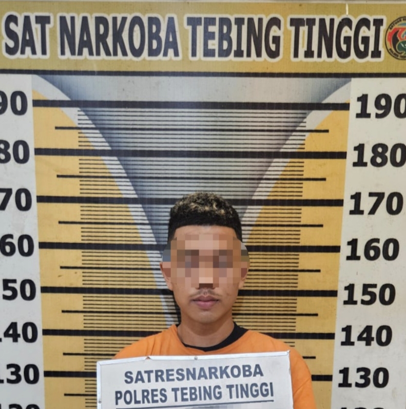 Miliki Sabu, RJ Diamankan Sat Resnarkoba Polres Tebing Tinggi