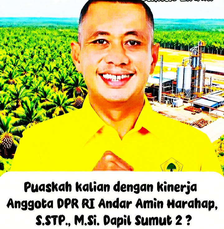 Ketua DPD Partai Golkar Andar Amin Harahap, S.STP, M.Si Benahi kualitas dan kuantitas Partai