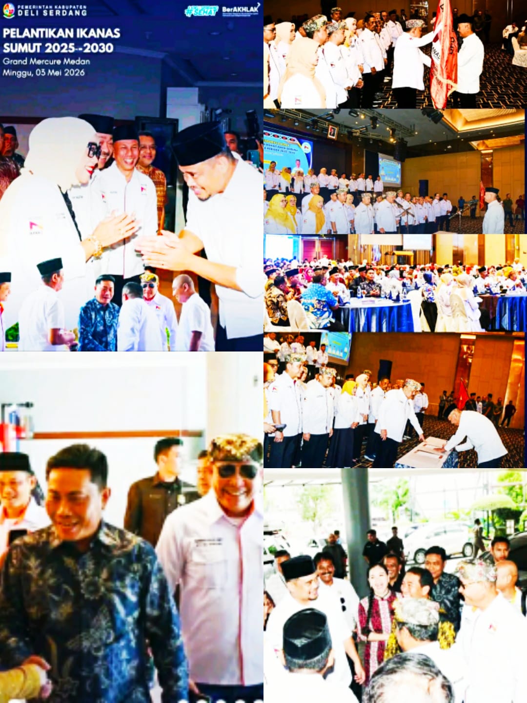 Pelantikan DPD Ikatan Keluarga Nasution dohot Anak Boru Sumatera Utara di Hotel Grand Mercure Medan