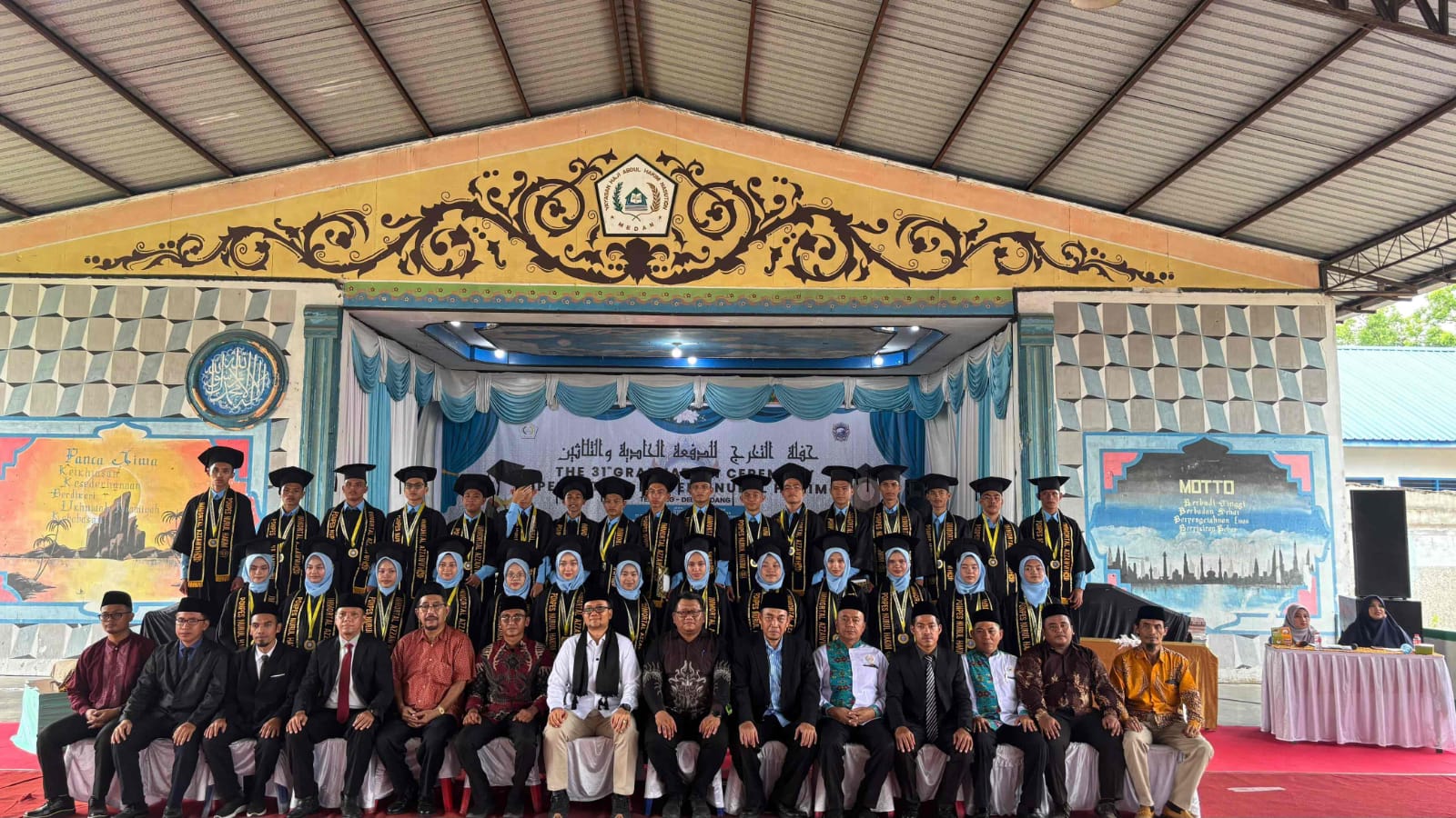 Wakil Wali kota Tanjungbalai Apresiasi Peran Pesantren Dalam Mencetak Generasi Berahlak Mulia Pada Acara Wisuda Santri/Santriwati Pesantren Modern Nurul Hakim.