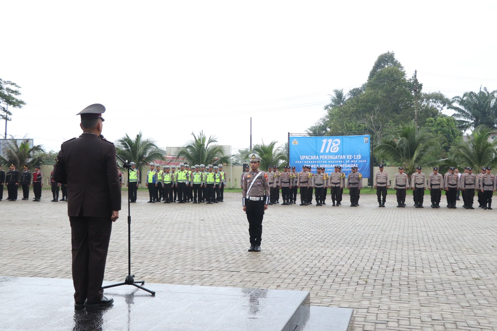 Peringati Harkitnas Ke-118, Kapolres Sergai Ajak Personel Tingkatkan Pengabdian
