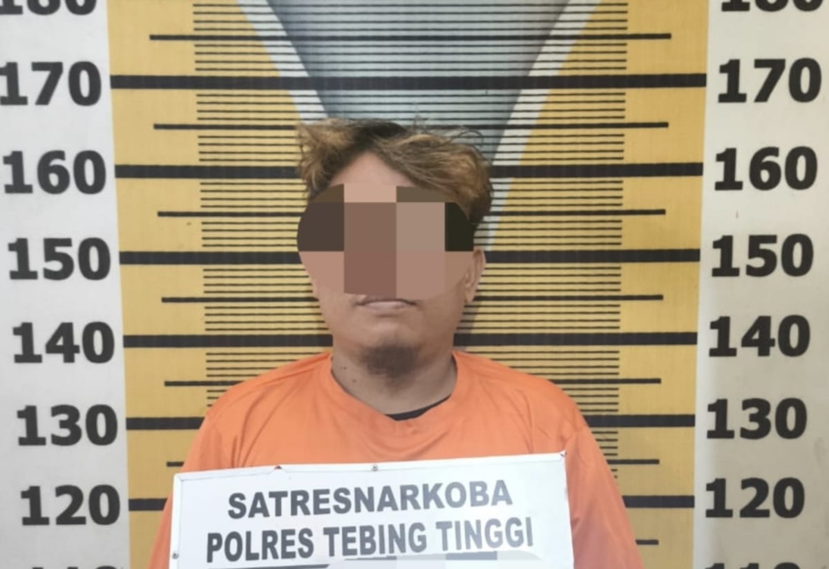 Gerebek Peredaran Sabu, Sat Resnarkoba Polres Tebing Tinggi Ringkus Pengedar