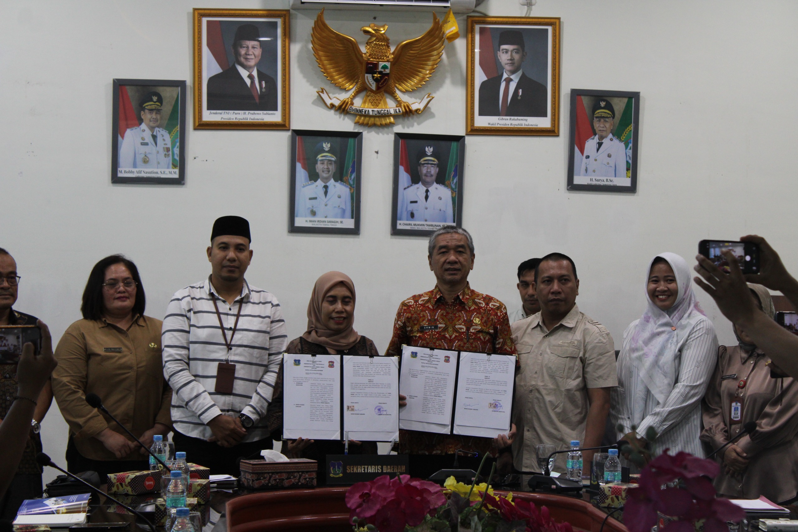 Perkuat Pelayanan Berbasis Digital, Pemko Tebing Tinggi Dan Pemko Tanjungbalai Jalin Strategis