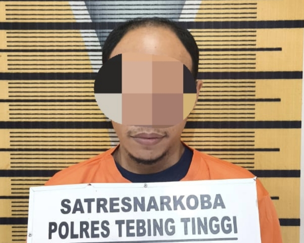 Sat Resnarkoba Polres Tebing Tinggi Amankan Residivis di Perumnas Bagelen