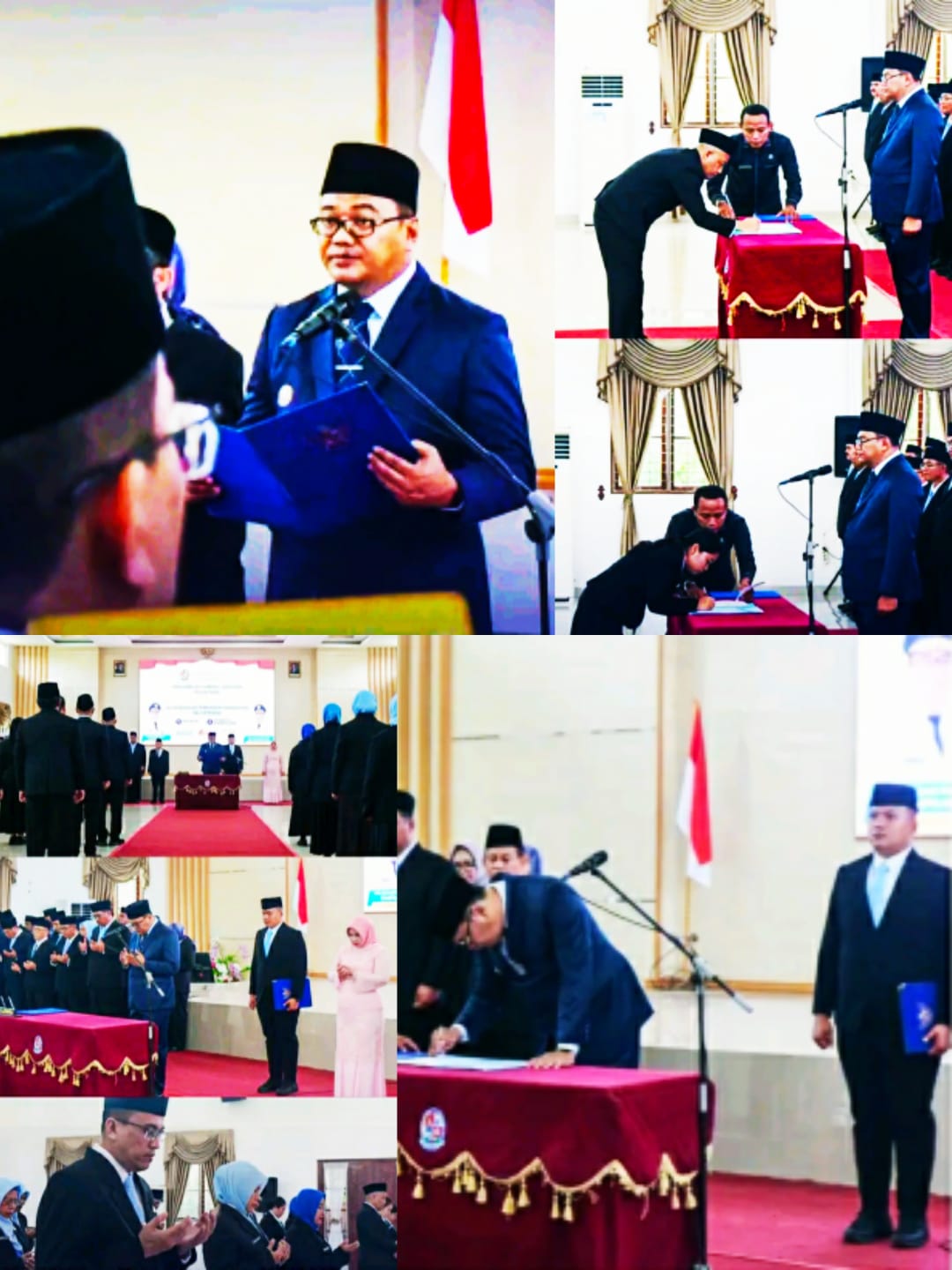 20 Orang Pejabat Resmi Dilantik, Dorong Penguatan Organisasi