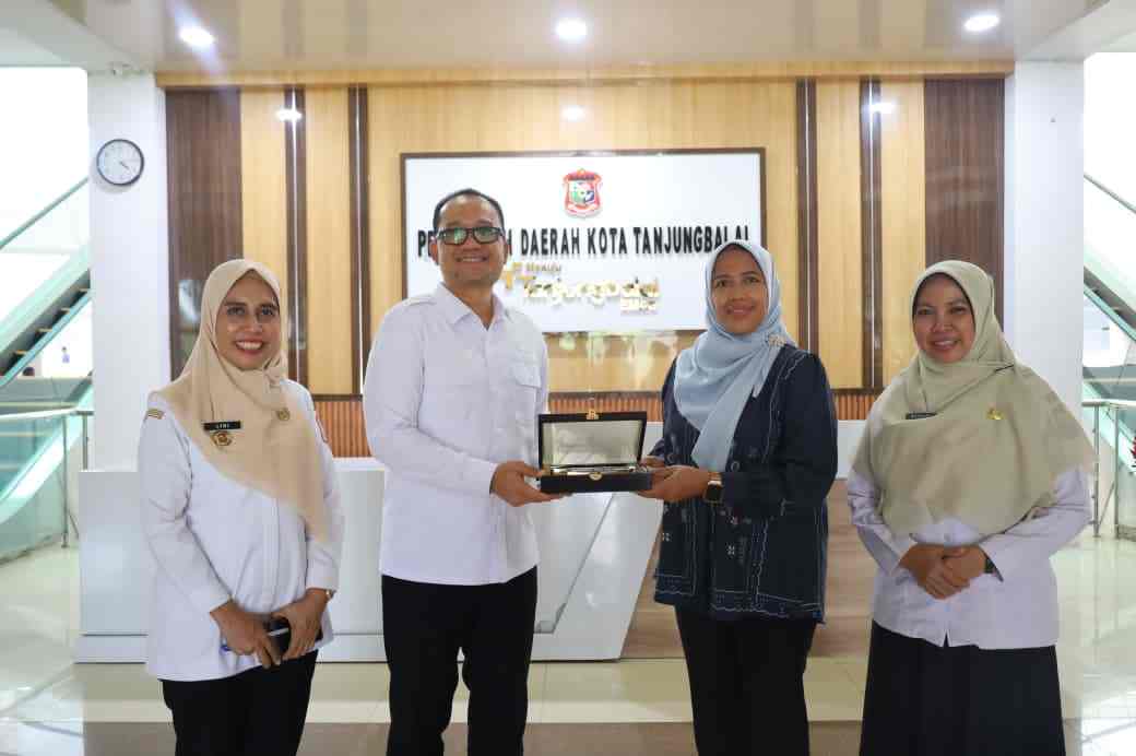 Plh Wali Kota Tanjungbalai Terima Kunjungan Kerja dan Silaturahmi Wakil Wali Kota Pematangsiantar.