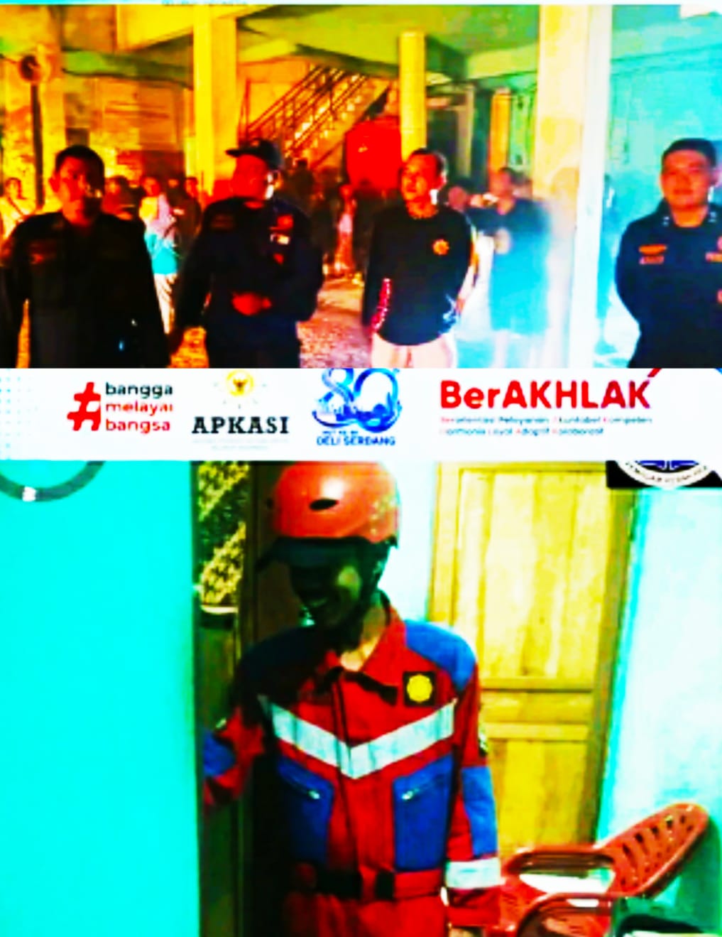Warga Terkunci di Kamar, Aksi Tengah Malam Tim Rescue Bergerak Cepat Berhasil Membantu Warga Terjebak Dalam Kamar