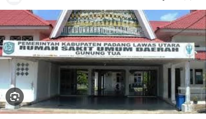 Pembayaran APK Alkes Covid 19 2022 RSUD Gunung Tua Diduga Syarat KKN