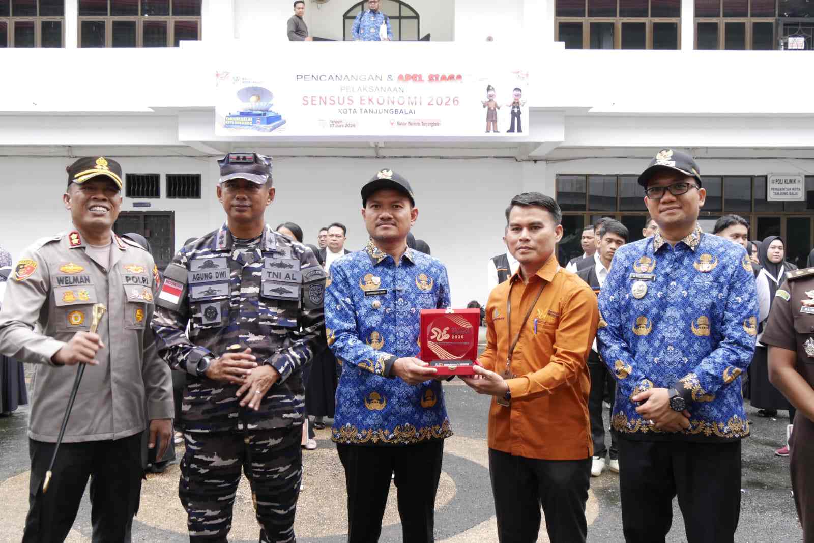 Wali Kota Tanjungbalai, Kawal dan Sukseskan Sensus Ekonomi 2026, Data Yang Akurat Sebagai Fondasi Kebijakan Pembangunan Ekonomi Daerah.
