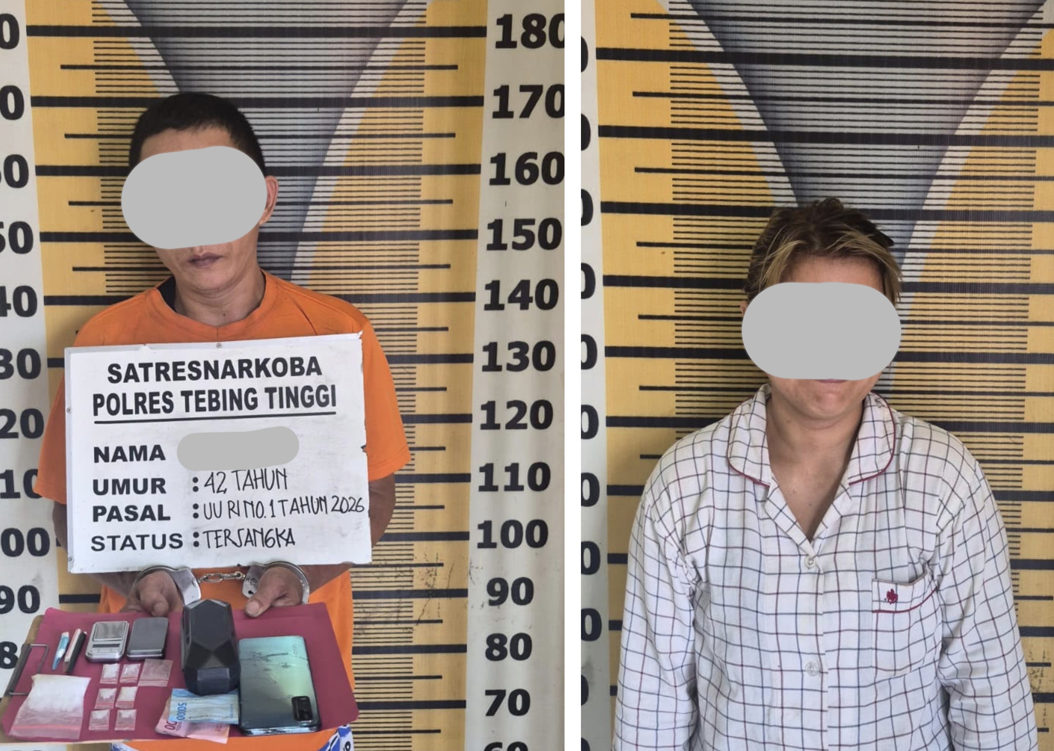 Residivis Narkoba Ditangkap, Sabu 18,47 Gram Disita Satnarkoba Polres Tebing Tinggi