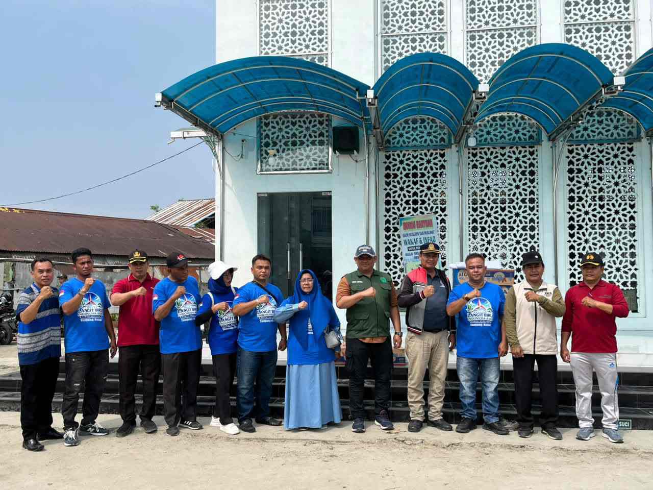 Kolaborasi Pemko Tanjungbalai dan DPC Partai Demokrat Tanjungbalai Gelar Gotong Royong Bersama Sukseskan Gerakan Langit Biru Indonesia ASRI.