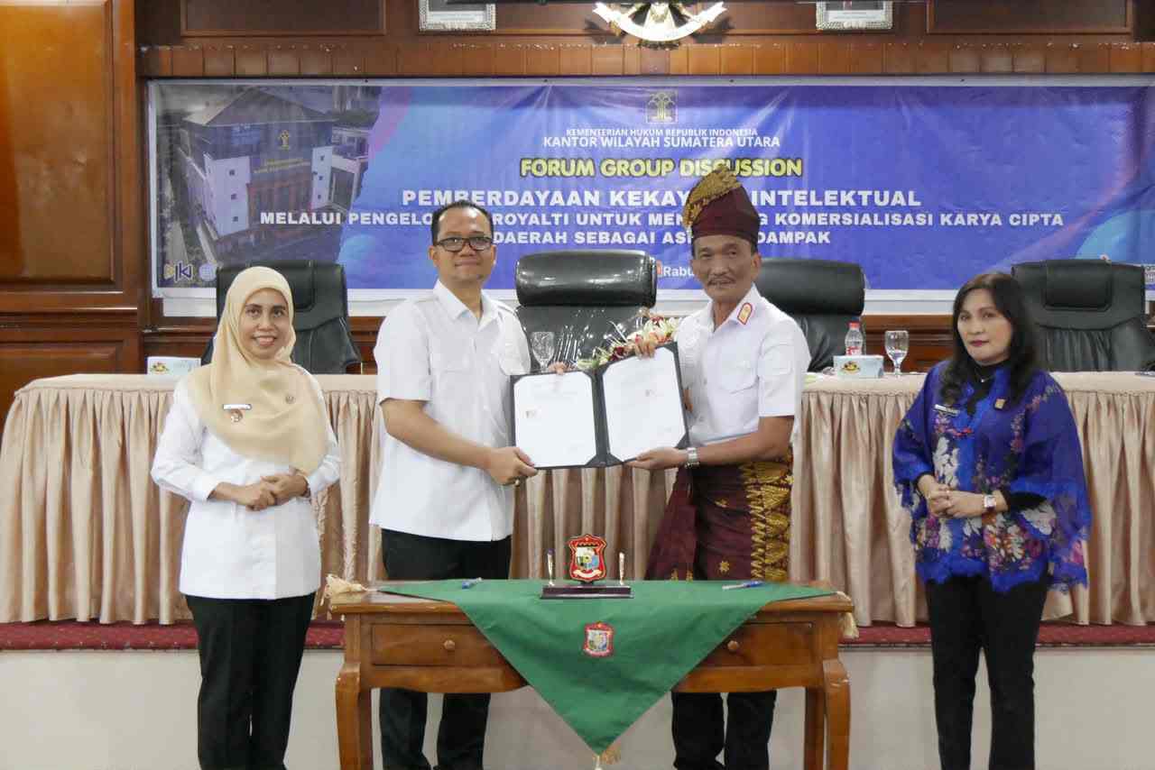 Pemko Tanjungbalai dan Kanwil Kemenkum Sumut Jalin Kerjasama, Sinergitas dan Komitmen Bersama Perkuat Ekosistem Hukum dan Kekayaan Intelektual Sebagai Pilar Pembangunan Daerah Yang Berdaya Saing.