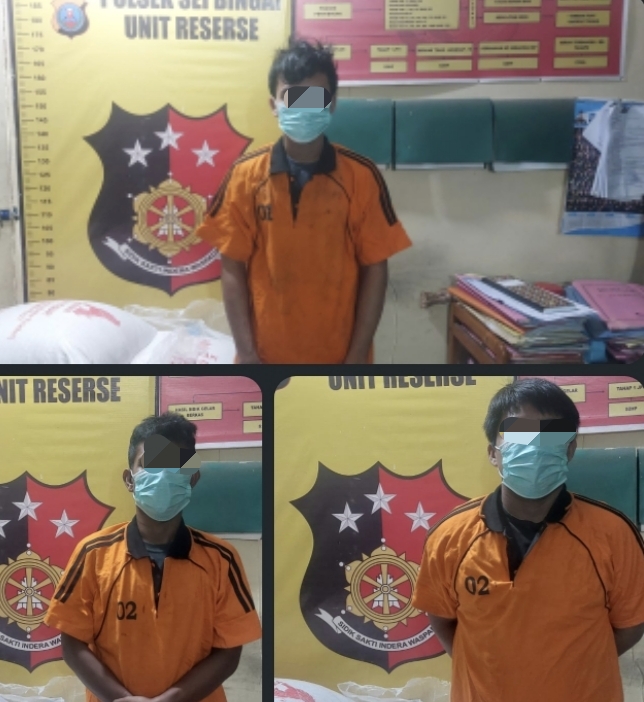 Polsek Sei Bingai Amankan Pelaku Pencurian Terhadap Pakan Ternak Di Desa Gunung Ambat