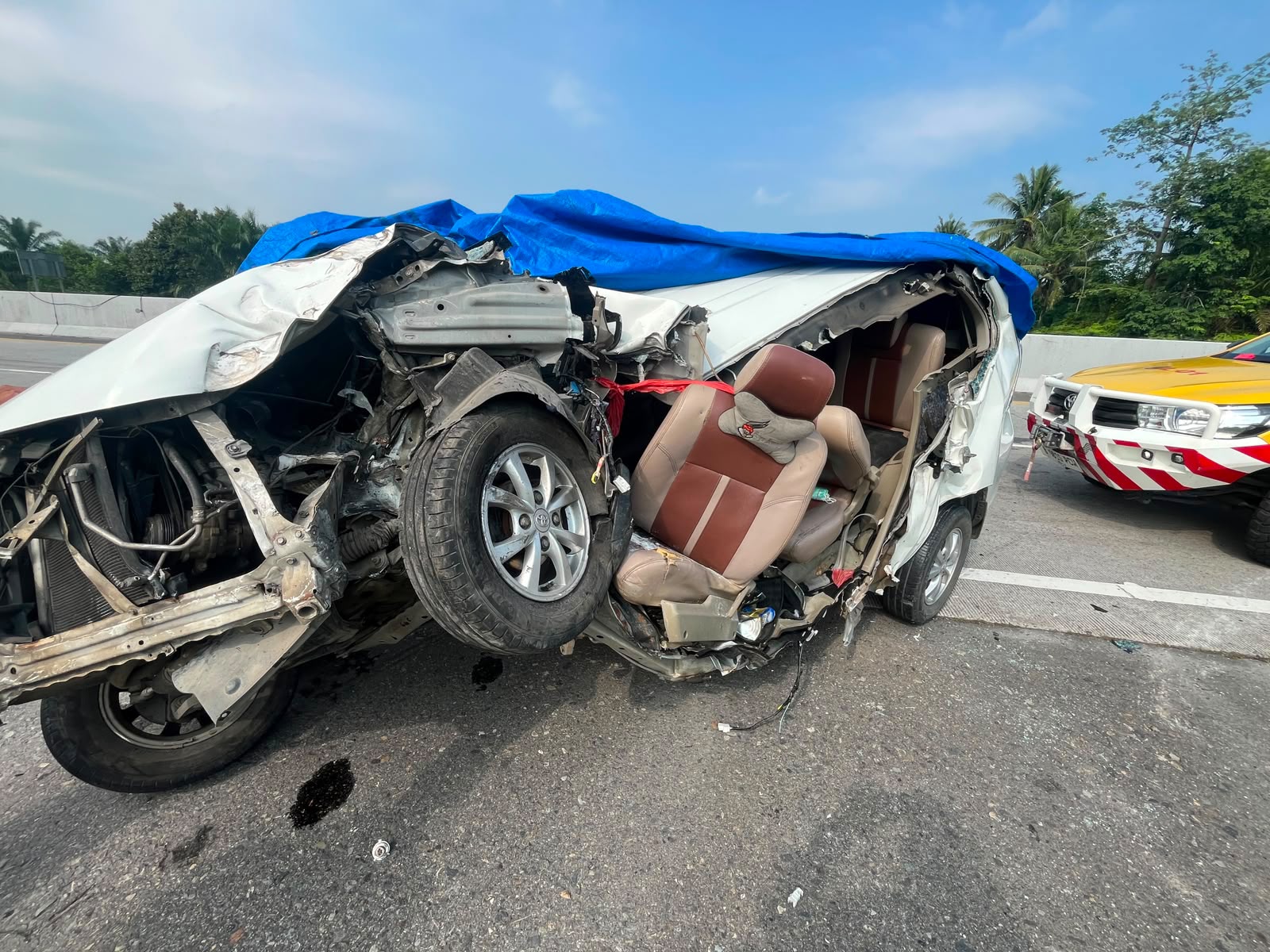 Kecelakaan Maut di Tol Sergai, Seorang Penumpang Avanza Meninggal Dunia