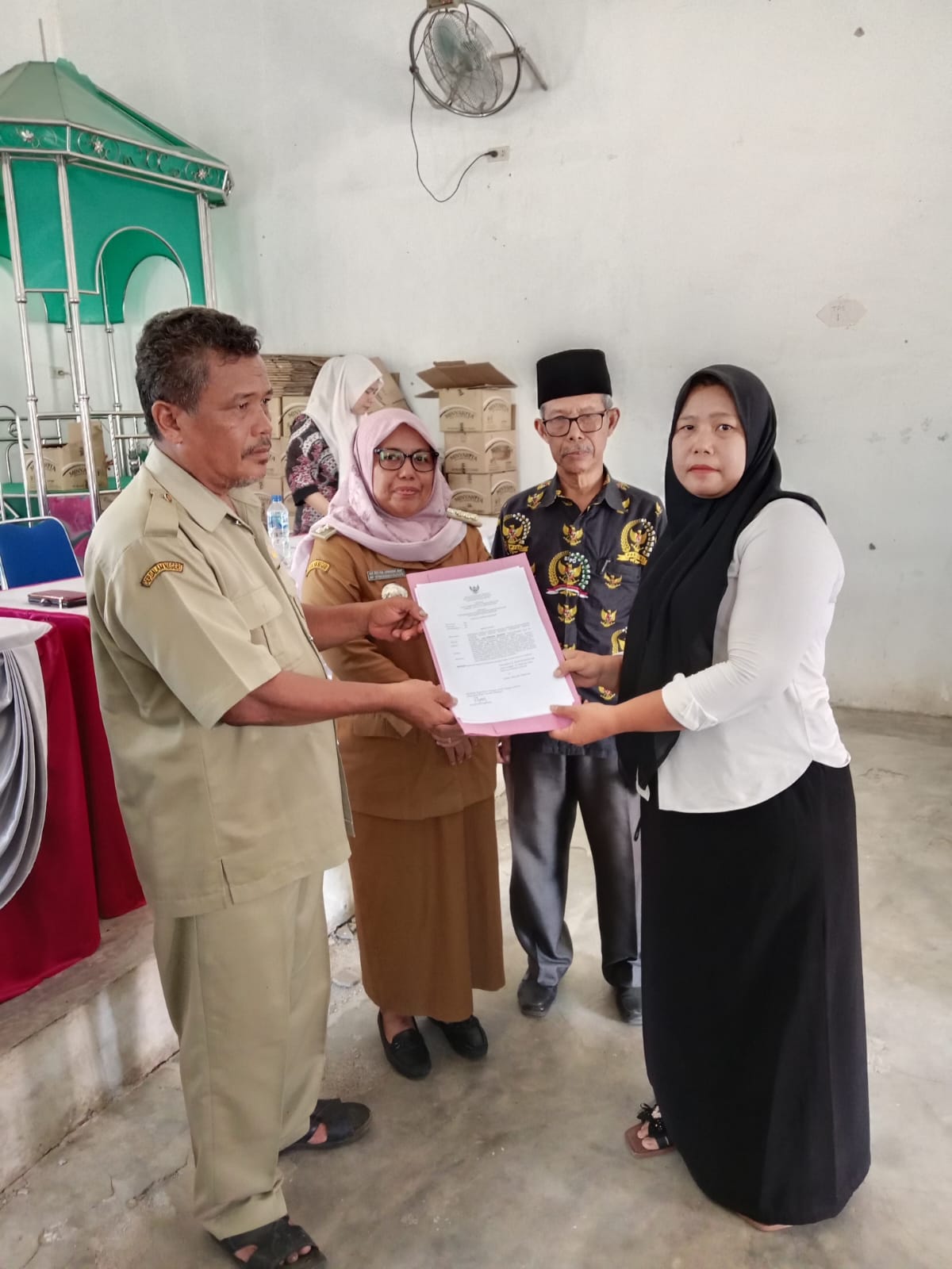 Pelantikan Gamot 1 Nagori Bandar Masilam Berjalan Sukses Dan Lancar