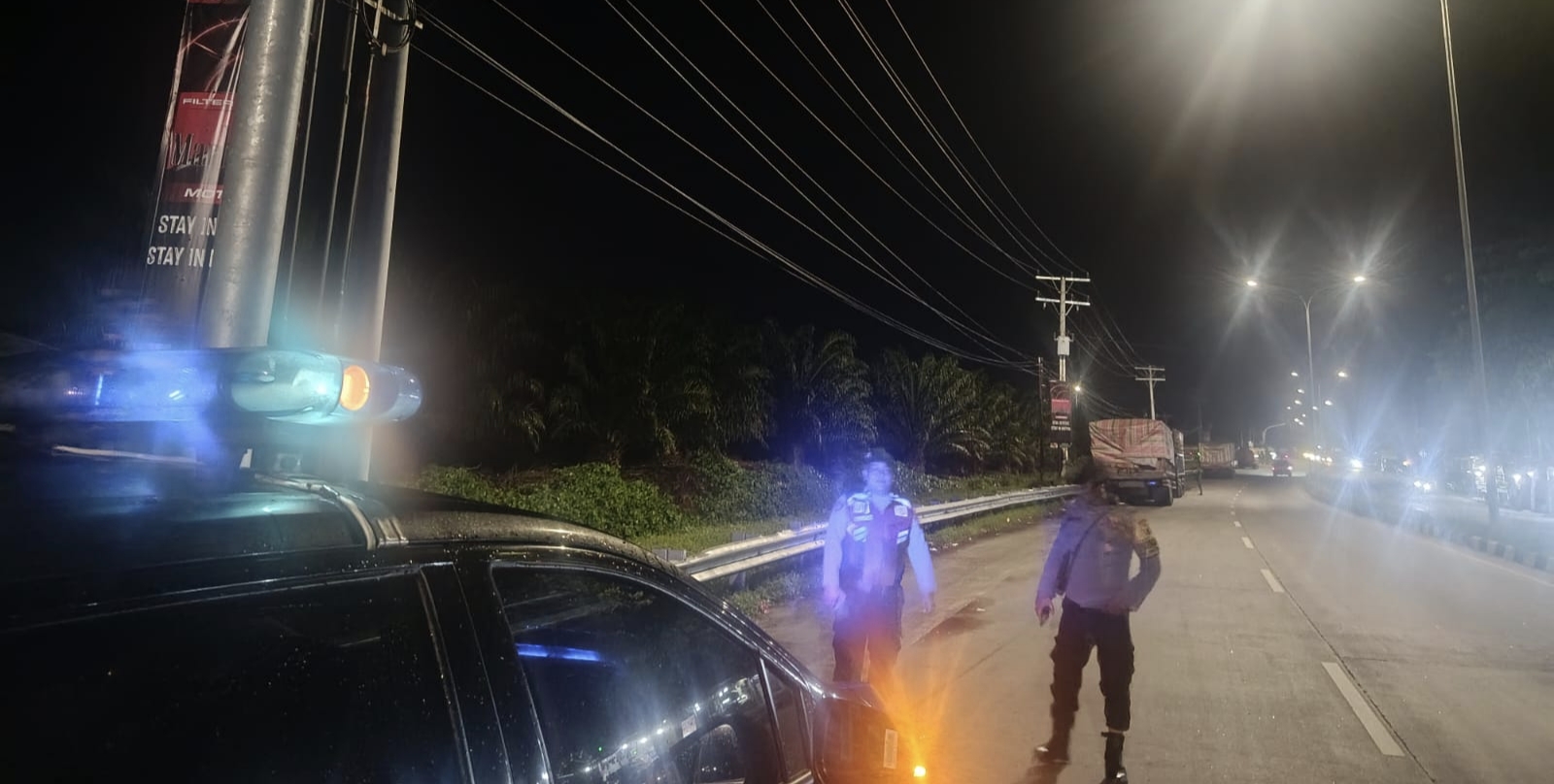 Personil Polsek Lima Puluh Intensifkan Patroli Mobile Antisipasi Aksi Kejahatan