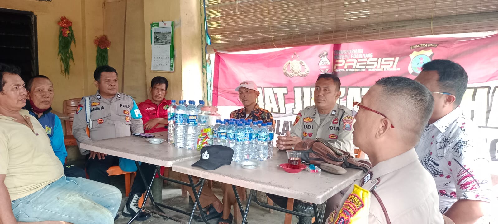Gelar Jumat Curhat, Polsek Bandar Khalipah Tampung Aspirasi Masyarakat