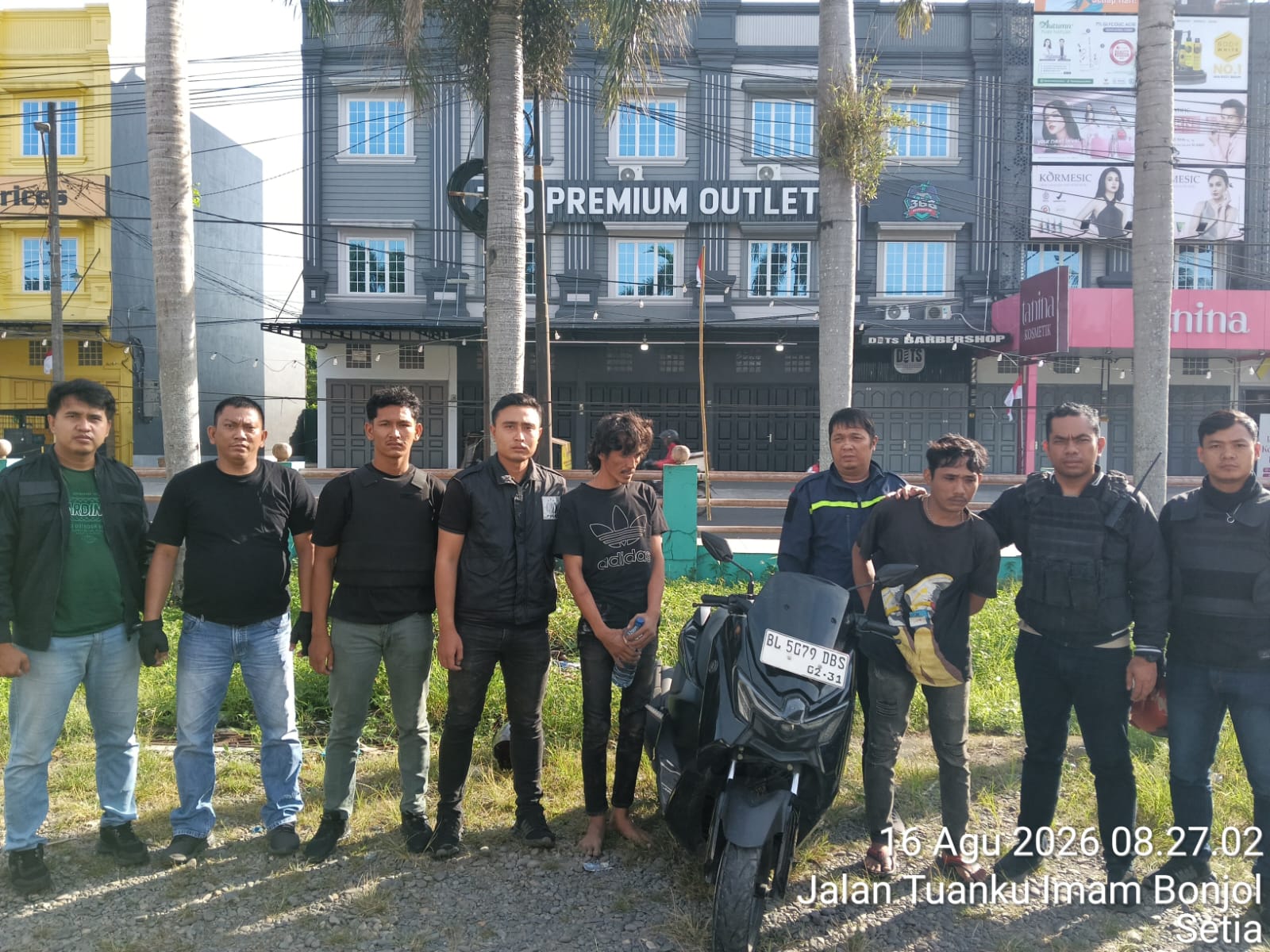 Dua Orang Residivis Warga Aceh Diamankan Tim Sus LIBAS Polres Binjai, Diduga Pelaku Curanmor
