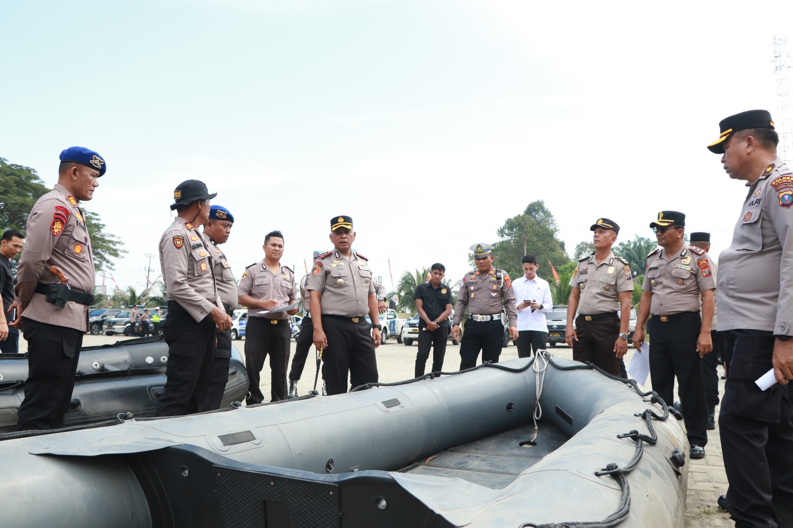 Kapolres Sergai Cek Randis, Pastikan Armada Siap Layani Masyarakat