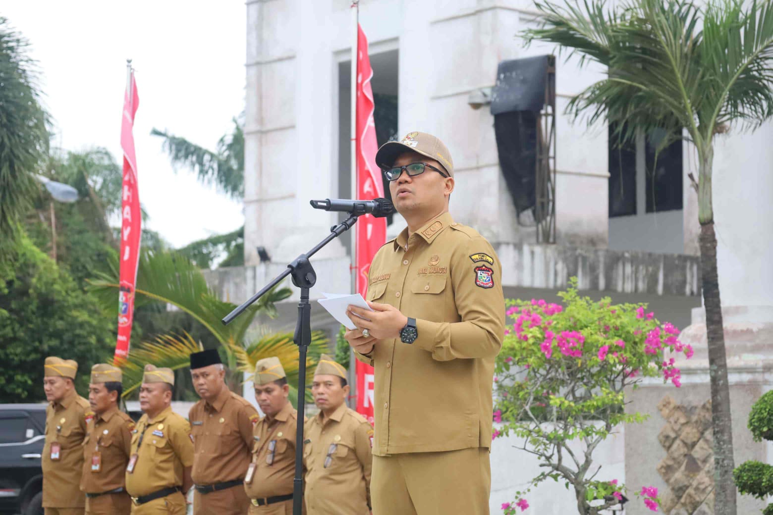 Pimpin Apel Pemerintahan, Wakil Wali Kota Tanjungbalai Ingatkan Disiplin, Sinergi dan Pelayanan Optimal ASN Bekerja Dukung Visi Tanjungbalai EMAS.