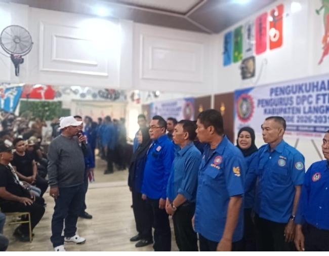Bambang Kukuhkan DPC FTI 1973 Langkat: Yudhi Budianto dan Azhari Hasibuan Resmi Pimpin Organisasi