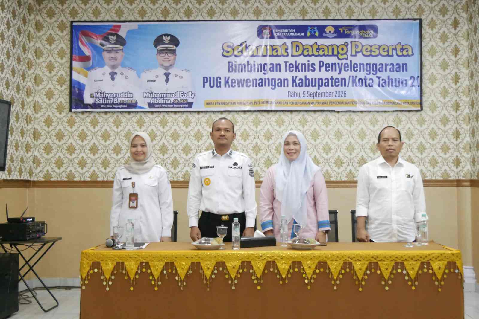 Buka Bimtek PUG Kewenangan Kab/Kota 2026, Wali Kota Mahyaruddin Salim Tekankan Peningkatan Kesetaraan Gender Guna Mencapai Keadilan di Berbagai aspek Kehidupan Manusia.