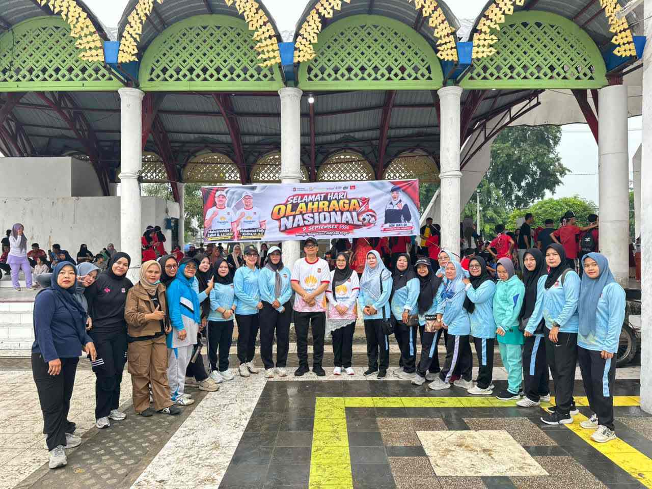 Peringati Haornas Ke-43, Pemko Tanjungbalai Gelar CFD dan Senam Bersama.
