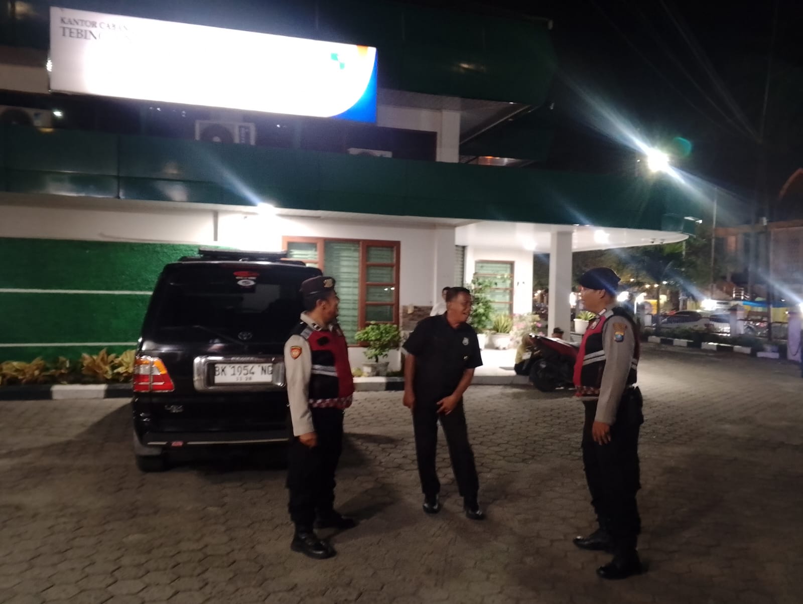 Sat Samapta Polres Tebing Tinggi Patroli Objek Vital, Cegah 3C dan Premanisme