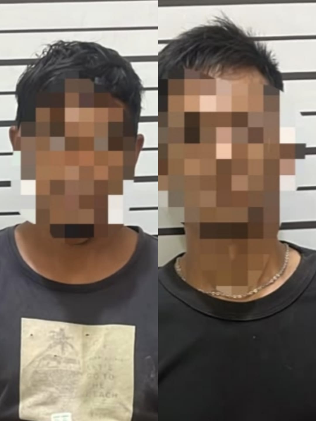 Polres Sergai Gerebek Sarang Narkoba di Kota Pari, Dua Pria Diamankan