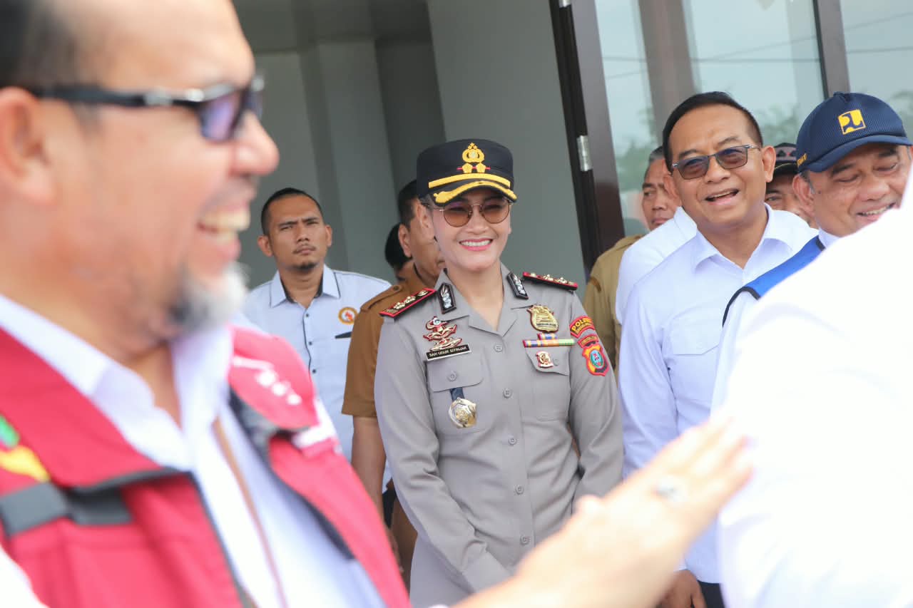 Kapolres Sergai Hadiri Kunker Kepala Staf Kepresidenan RI Tinjau Sekolah Rakyat Terintegrasi 1