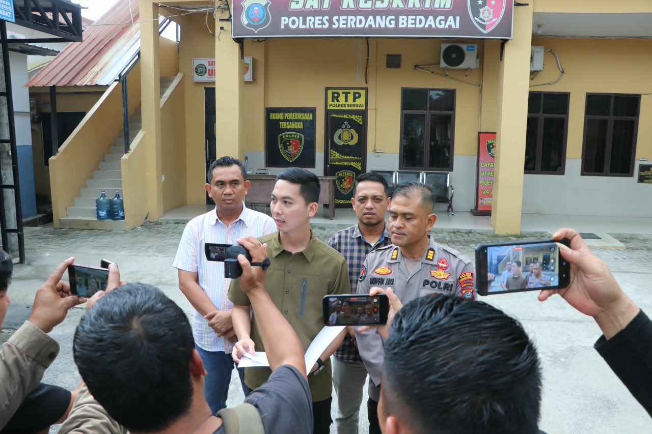 Kasat Reskrim Polres Sergai Iptu Toman F. Sibuea, S.Tr.K., S.I.K., M.H: Proses Hukum Kekerasan Anak Berjalan Transparan