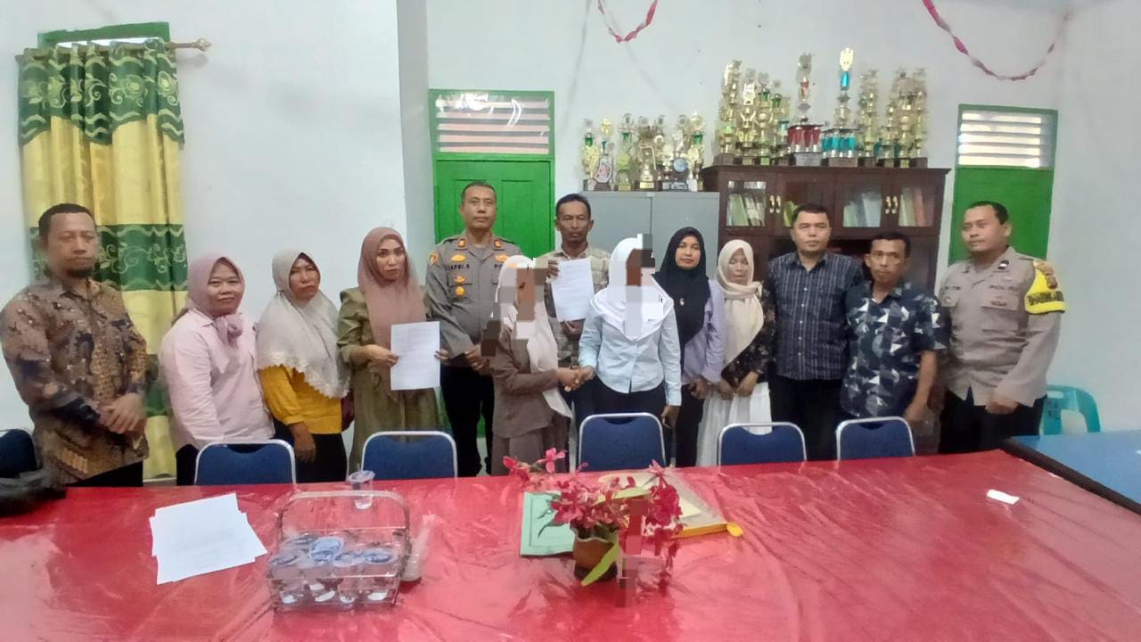 Polsek Perbaungan Mediasi Kasus Kekerasan Anak SMP, Berakhir Damai