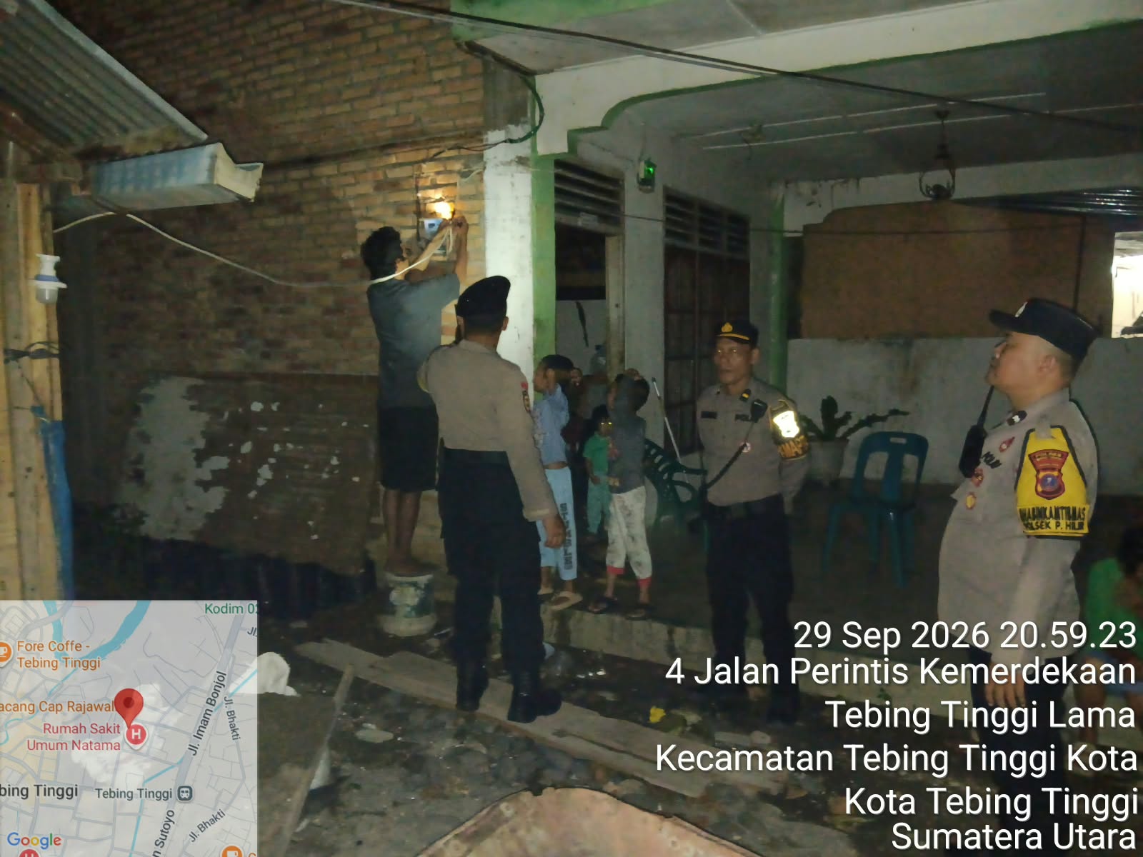 Polres Tebing Tinggi Tindaklanjuti Laporan Keributan Keluarga