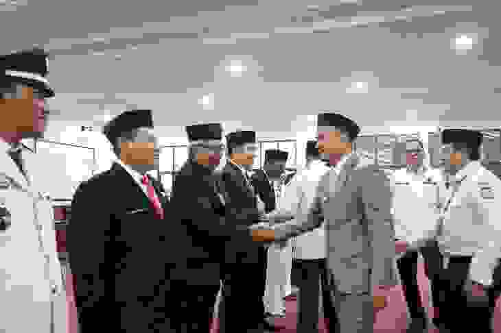 Wali Kota Tanjungbalai Lantik 12 Pejabat Administrator, Pengawas dan Pejabat Fungsional.