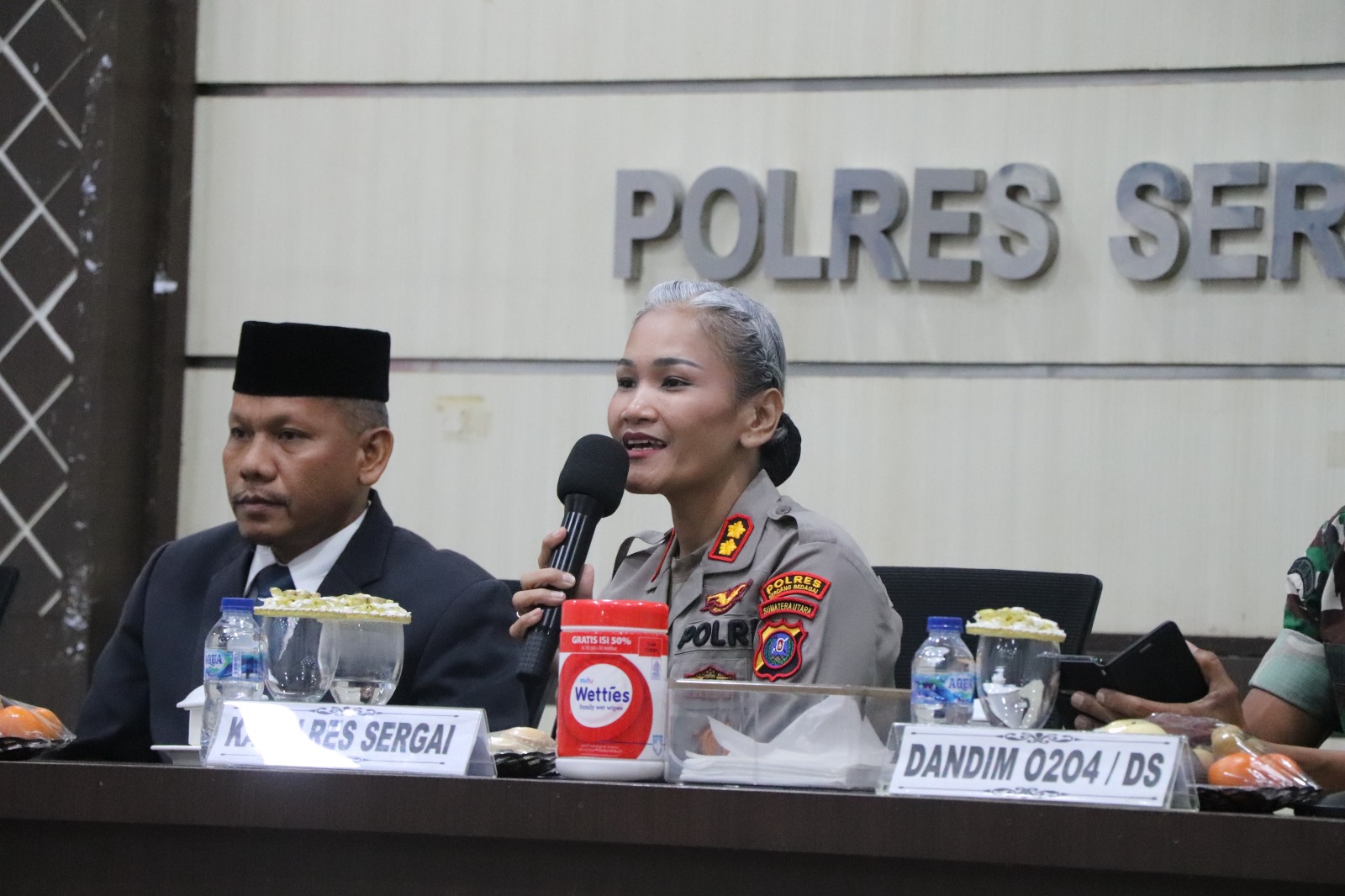 Tingkatkan Kesiapsiagaan Bencana, Kapolres Sergai Pimpin Rakor Lintas Instansi